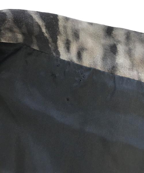 RICK OWENS（リックオウエンス）RICK OWENS (リックオウエンス) 総柄変形ジャケット ブラック サイズ:46の古着・服飾アイテム