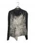 RICK OWENS（リックオウエンス）の古着「総柄変形ジャケット」｜ブラック