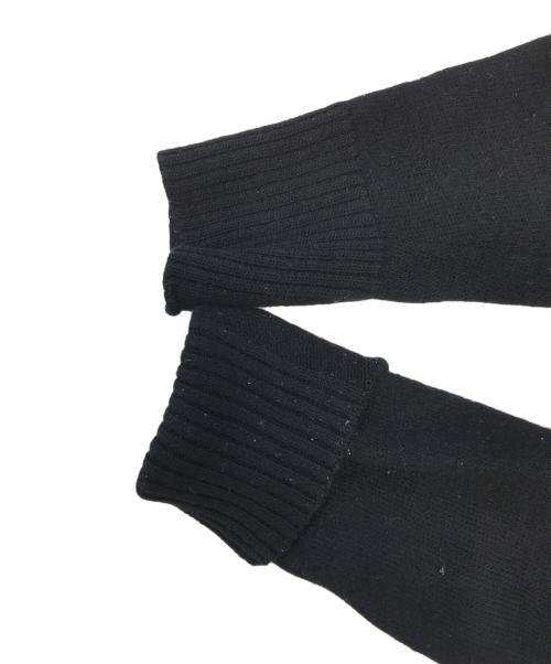 COMME des GARCONS HOMME（コムデギャルソン オム）COMME des GARCONS HOMME (コムデギャルソン オム) ロールネックニット ブラック サイズ:表記なしの古着・服飾アイテム