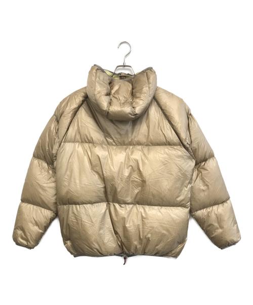NANGA（ナンガ）NANGA (ナンガ) MAGIC NUMBER (マジックナンバー) UNRETRO PUFFER DOWN JK ベージュ サイズ:Mの古着・服飾アイテム