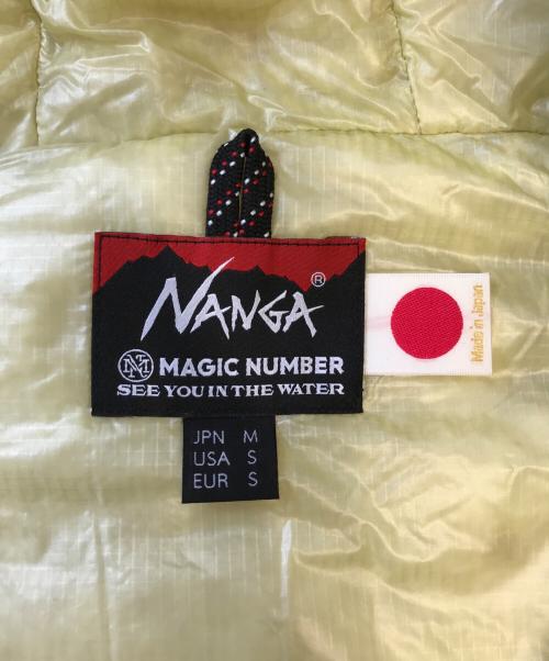 NANGA（ナンガ）NANGA (ナンガ) MAGIC NUMBER (マジックナンバー) UNRETRO PUFFER DOWN JK ベージュ サイズ:Mの古着・服飾アイテム