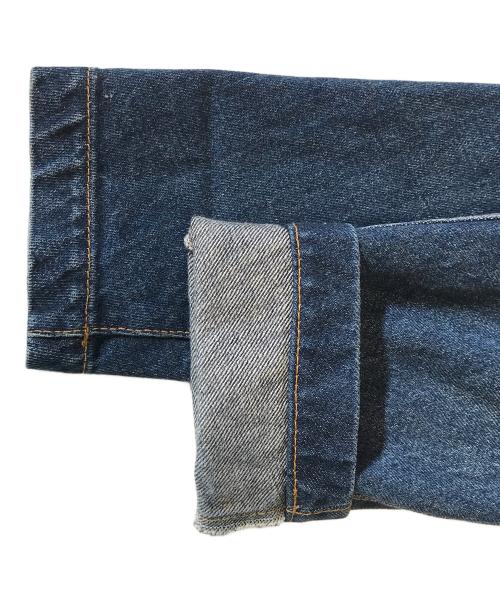 tricot COMME des GARCONS（トリココムデギャルソン）tricot COMME des GARCONS (トリココムデギャルソン) 丸襟デニムジャケット インディゴ サイズ:Sの古着・服飾アイテム