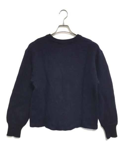 COMME des GARCONS HOMME PLUS（コムデギャルソンオムプリュス）COMME des GARCONS HOMME PLUS (コムデギャルソンオムプリュス) 切替ニット ネイビー サイズ:表記なしの古着・服飾アイテム