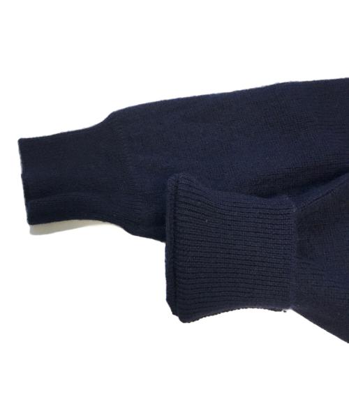 COMME des GARCONS HOMME PLUS（コムデギャルソンオムプリュス）COMME des GARCONS HOMME PLUS (コムデギャルソンオムプリュス) 切替ニット ネイビー サイズ:表記なしの古着・服飾アイテム