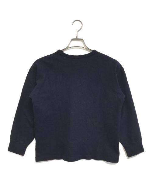 COMME des GARCONS HOMME（コムデギャルソン オム）COMME des GARCONS HOMME (コムデギャルソン オム) 縮絨ニット ネイビー サイズ:表記なしの古着・服飾アイテム