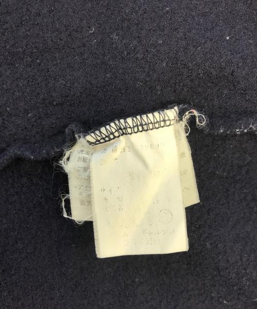 COMME des GARCONS HOMME（コムデギャルソン オム）COMME des GARCONS HOMME (コムデギャルソン オム) 縮絨ニット ネイビー サイズ:表記なしの古着・服飾アイテム