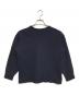COMME des GARCONS HOMME (コムデギャルソン オム) 縮絨ニット ネイビー サイズ:表記なし：23000円