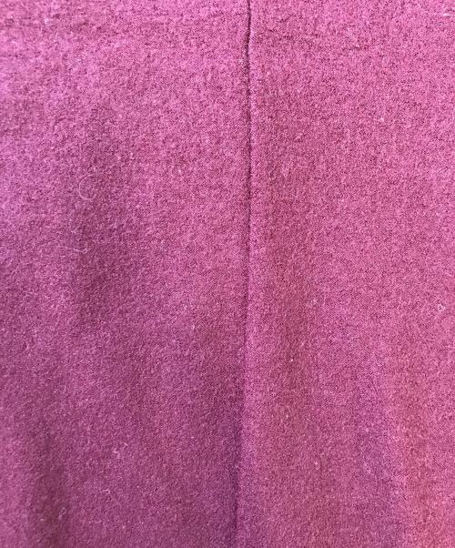 tricot COMME des GARCONS（トリココムデギャルソン）tricot COMME des GARCONS (トリココムデギャルソン) 丸襟縮絨ワンピース レッド サイズ:表記なしの古着・服飾アイテム