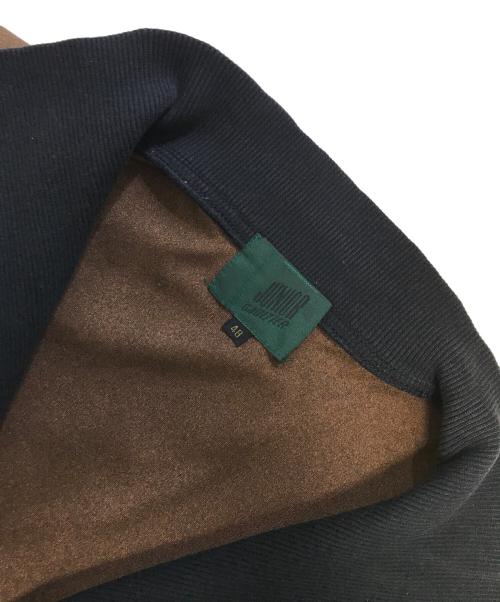 JUNIOR GAULTIER（ジュニアゴルチエ）JUNIOR GAULTIER (ジュニアゴルチエ) ハーフジップL/Sカットソー ブラウン サイズ:48の古着・服飾アイテム