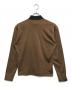 JUNIOR GAULTIER (ジュニアゴルチエ) ハーフジップL/Sカットソー ブラウン サイズ:48：18000円