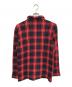 COMME des GARCONS HOMME PLUS (コムデギャルソンオムプリュス) 切替チェックジャケット レッド サイズ:S：30000円