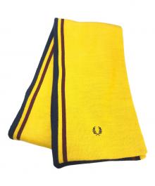 COMME des GARCONS SHIRT×FRED PERRY（コムデギャルソンシャツ×フレッドペリー）の古着「マフラー」｜イエロー