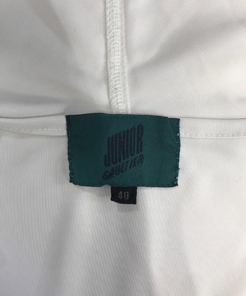 JUNIOR GAULTIER（ジュニアゴルチエ）JUNIOR GAULTIER (ジュニアゴルチエ) ジップパーカー イエロー サイズ:48の古着・服飾アイテム