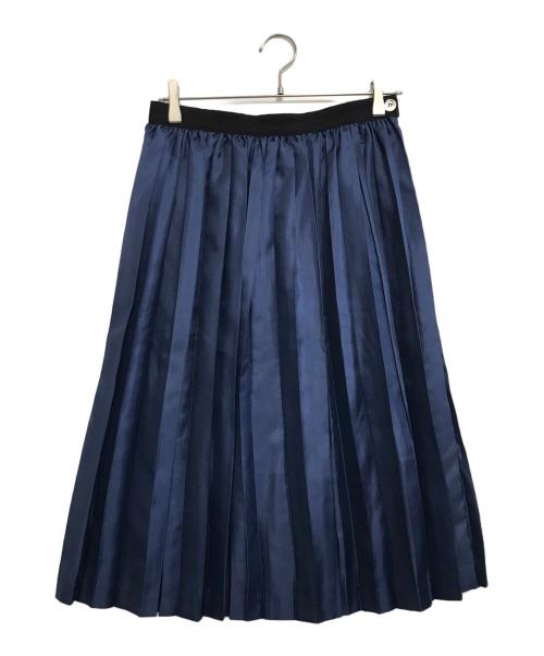 tricot COMME des GARCONS（トリココムデギャルソン）tricot COMME des GARCONS (トリココムデギャルソン) プリーツスカート ネイビー サイズ:Sの古着・服飾アイテム
