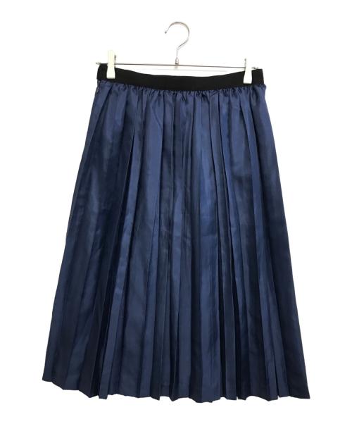 tricot COMME des GARCONS（トリココムデギャルソン）tricot COMME des GARCONS (トリココムデギャルソン) プリーツスカート ネイビー サイズ:Sの古着・服飾アイテム