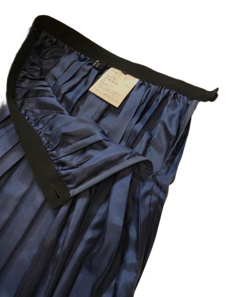 tricot COMME des GARCONS（トリココムデギャルソン）tricot COMME des GARCONS (トリココムデギャルソン) プリーツスカート ネイビー サイズ:Sの古着・服飾アイテム