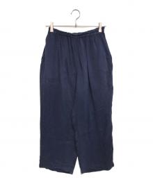 tricot COMME des GARCONS（トリココムデギャルソン）の古着「ワイドパンツ」｜ネイビー
