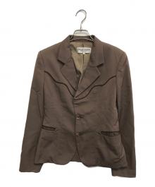 ROBE DE CHAMBRE COMME DES GARCONS（ローブドシャンブル コムデギャルソン）の古着「ウエスタンテーラードジャケット」｜ブラウン
