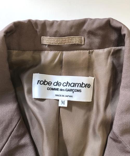 ROBE DE CHAMBRE COMME DES GARCONS（ローブドシャンブル コムデギャルソン）ROBE DE CHAMBRE COMME DES GARCONS (ローブドシャンブル コムデギャルソン) ウエスタンテーラードジャケット ブラウン サイズ:Mの古着・服飾アイテム