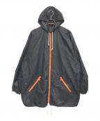 JPGジャンポールゴルチエ）の古着「ナイロンフーデットコート」｜ブラック