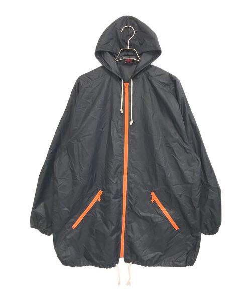 JPG（ジャンポールゴルチエ）JPG (ジャンポールゴルチエ) ナイロンフーデットコート ブラック サイズ:48の古着・服飾アイテム