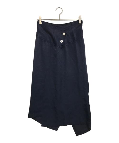 COMME des GARCONS（コムデギャルソン）COMME des GARCONS (コムデギャルソン) スカート ネイビー サイズ:Mの古着・服飾アイテム