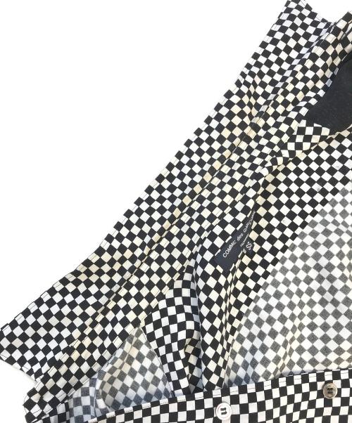 COMME des GARCONS HOMME（コムデギャルソン オム）COMME des GARCONS HOMME (コムデギャルソン オム) チェッカーシャツ ブラック サイズ:SSの古着・服飾アイテム