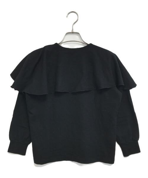 tricot COMME des GARCONS（トリココムデギャルソン）tricot COMME des GARCONS (トリココムデギャルソン) 縮絨ブラウス ブラック サイズ:表記なしの古着・服飾アイテム