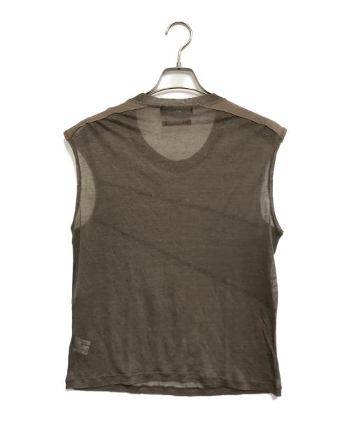 Jean Paul Gaultier homme（ジャンポールゴルチェオム）Jean Paul Gaultier homme (ジャンポールゴルチェオム) ノースリーブカットソー カーキ サイズ:Freeの古着・服飾アイテム