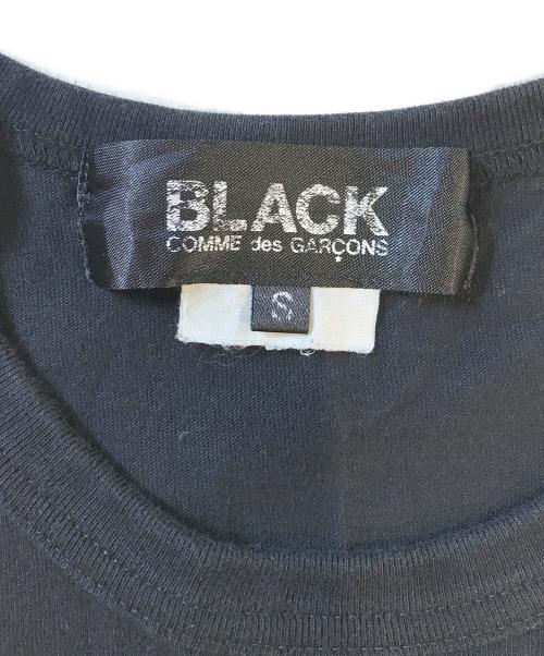 BLACK COMME des GARCONS（ブラックコムデギャルソン）BLACK COMME des GARCONS (ブラックコムデギャルソン) Tシャツ ブラック サイズ:Sの古着・服飾アイテム