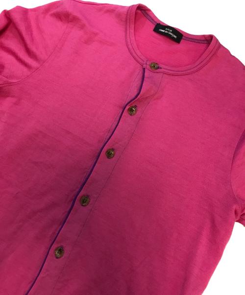 tricot COMME des GARCONS（トリココムデギャルソン）tricot COMME des GARCONS (トリココムデギャルソン) ニットカーディガン ピンク サイズ:表記なしの古着・服飾アイテム