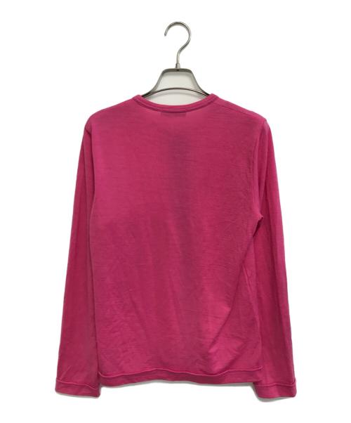 tricot COMME des GARCONS（トリココムデギャルソン）tricot COMME des GARCONS (トリココムデギャルソン) ニットカーディガン ピンク サイズ:表記なしの古着・服飾アイテム