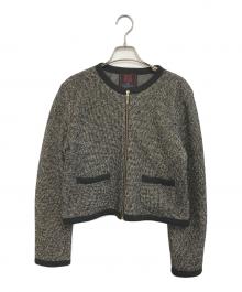 Jean Paul GAULTIER CLASSIQUE（ジャンポールゴルチエクラシック）の古着「ツイードブルゾン」｜グレー