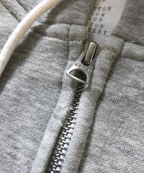 sacai（サカイ）sacai (サカイ) Nylon Twill Hoodie Sponge Sweat グレー サイズ:SIZE3の古着・服飾アイテム