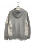 sacai (サカイ) Nylon Twill Hoodie Sponge Sweat グレー サイズ:SIZE3：30000円