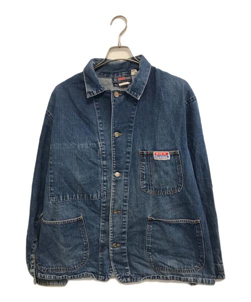 BIG B（ビッグビー）BIG B (ビッグビー) デニムカバーオール インディゴ サイズ:42の古着・服飾アイテム