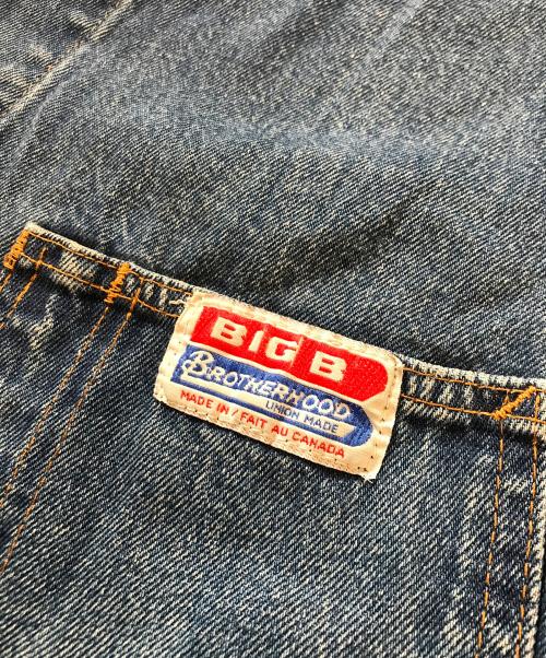 BIG B（ビッグビー）BIG B (ビッグビー) デニムカバーオール インディゴ サイズ:42の古着・服飾アイテム