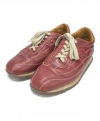 HERMESエルメス）の古着「QUICK SNEAKER」｜ボルドー