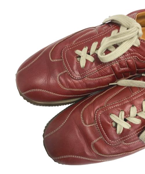 HERMES（エルメス）HERMES (エルメス) QUICK SNEAKER ボルドー サイズ:43の古着・服飾アイテム