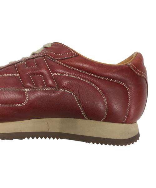 HERMES（エルメス）HERMES (エルメス) QUICK SNEAKER ボルドー サイズ:43の古着・服飾アイテム