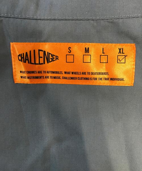 CHALLENGER（チャレンジャー）CHALLENGER (チャレンジャー) worker shirt グリーン サイズ:XLの古着・服飾アイテム