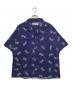 CHALLENGER（チャレンジャー）の古着「S/S MULTI SIGNATURE SHIRT」｜ブルー