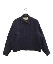 VINTAGE（ヴィンテージ）の古着「レーヨンワークジャケット」｜パープル