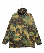 stussyステューシー）の古着「リバーシブルカモジャケット」｜オリーブ