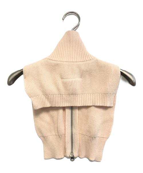 MM6（エムエムシックス）MM6 (エムエムシックス) ネックウォーマー ピンクの古着・服飾アイテム