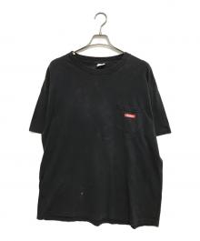 DELTA（デルタ）の古着「Logo Pocket T-shirt」｜ブラック