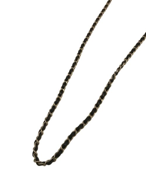 CHANEL（シャネル）CHANEL (シャネル) チョコバー チェーンショルダーバッグ ブラックの古着・服飾アイテム
