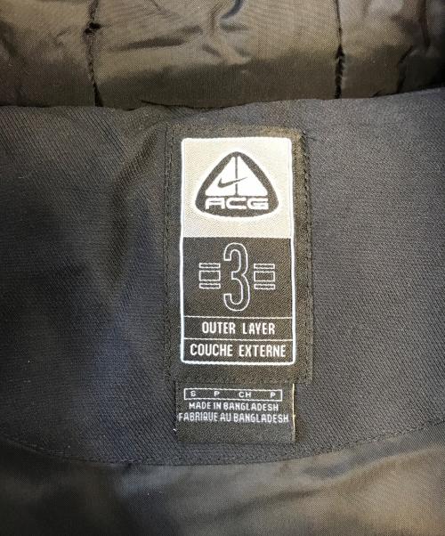 NIKE ACG（ナイキエーシージー）NIKE ACG (ナイキエーシージー) ダウンコート ブラック サイズ:Sの古着・服飾アイテム