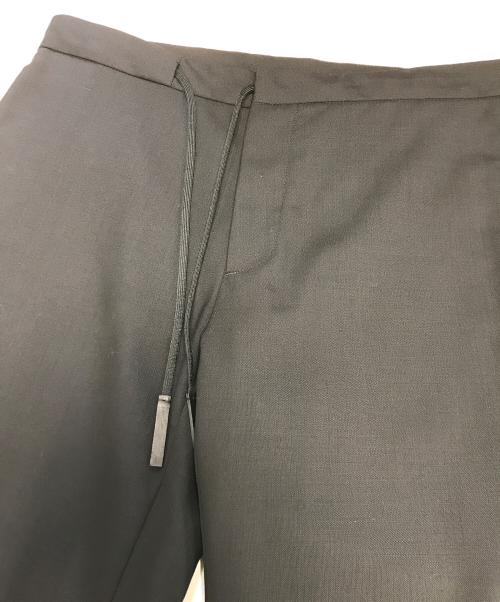 Maison Margiela（メゾンマルジェラ）Maison Margiela (メゾンマルジェラ) DRAWSTRING TROUSER ブラック サイズ:44の古着・服飾アイテム