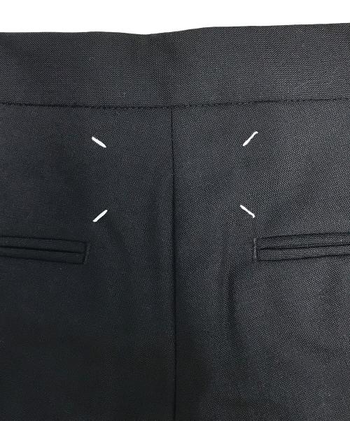 Maison Margiela（メゾンマルジェラ）Maison Margiela (メゾンマルジェラ) DRAWSTRING TROUSER ブラック サイズ:44の古着・服飾アイテム